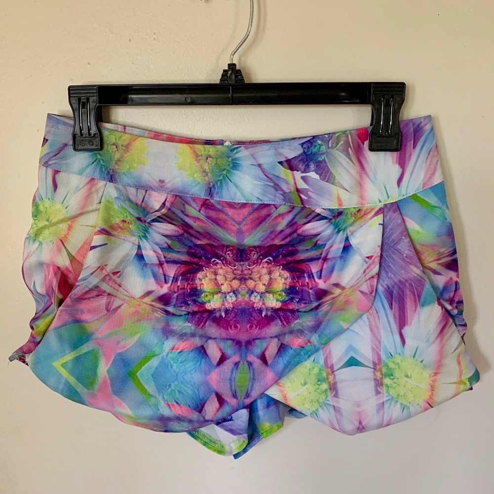 Xenia Floral Mini Skort with pockets